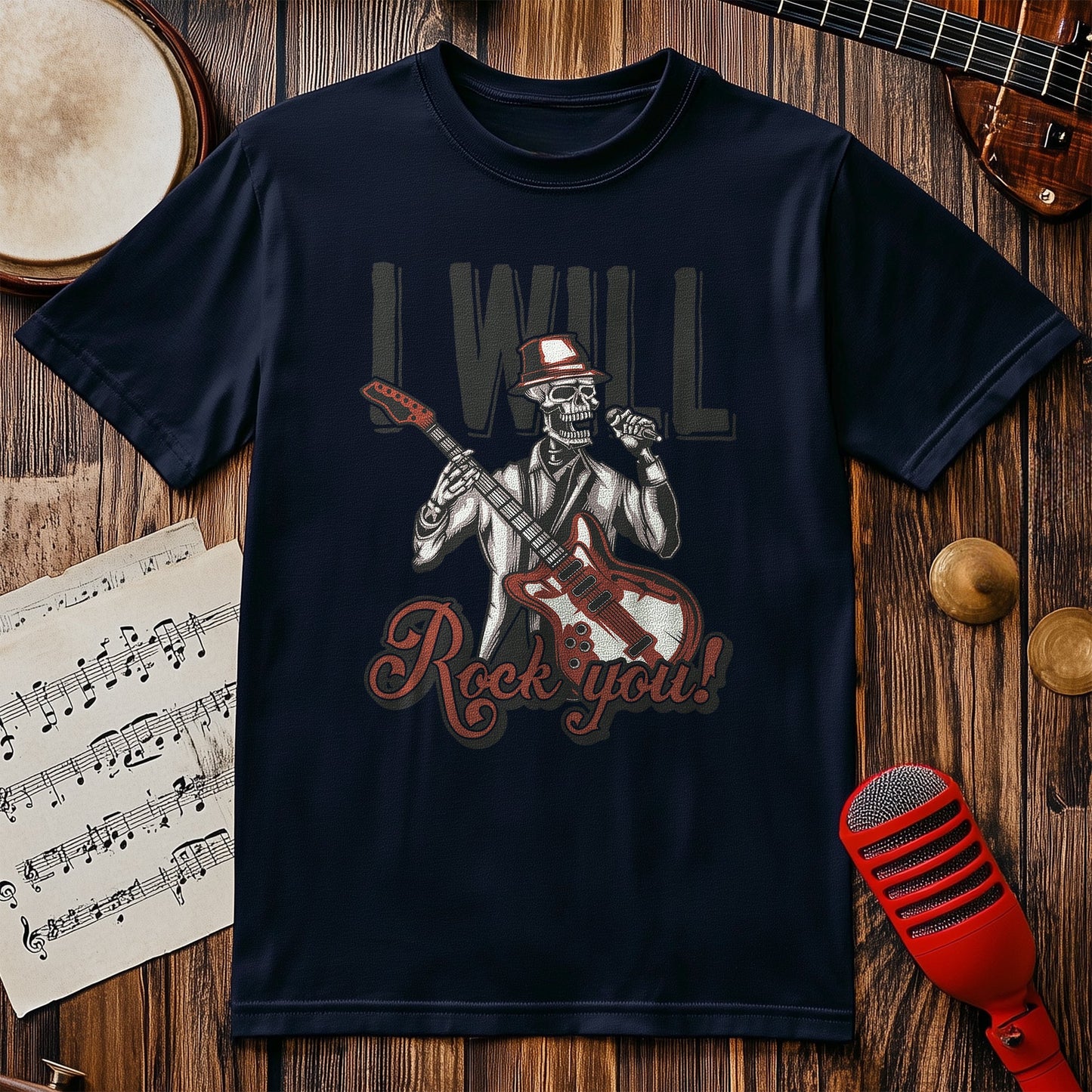 I Will Rock You T-Shirt - Funny and