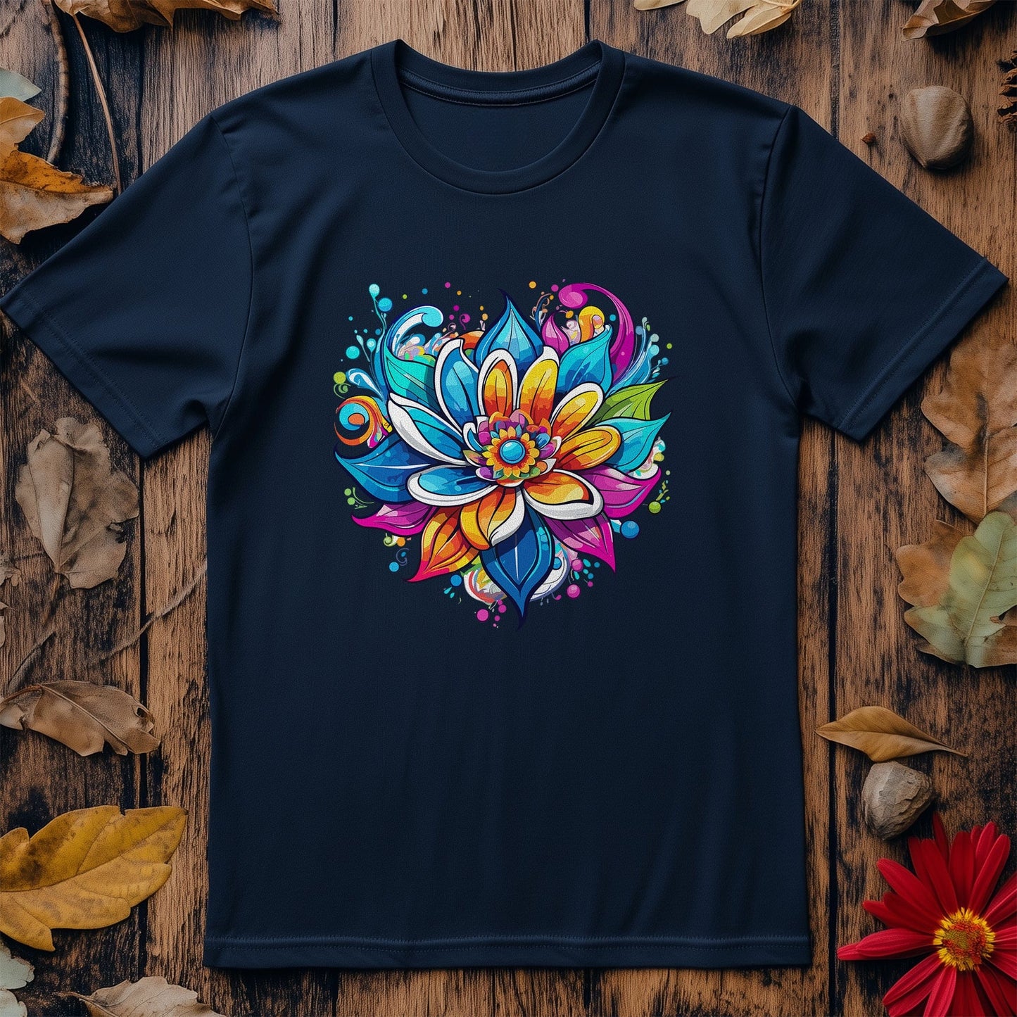 Flower8 T-shirt - Blooming Funny!