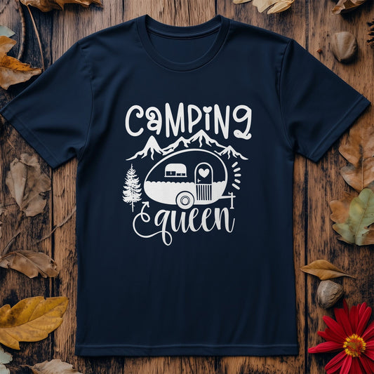 Camping Queen T-Shirt - Funny and