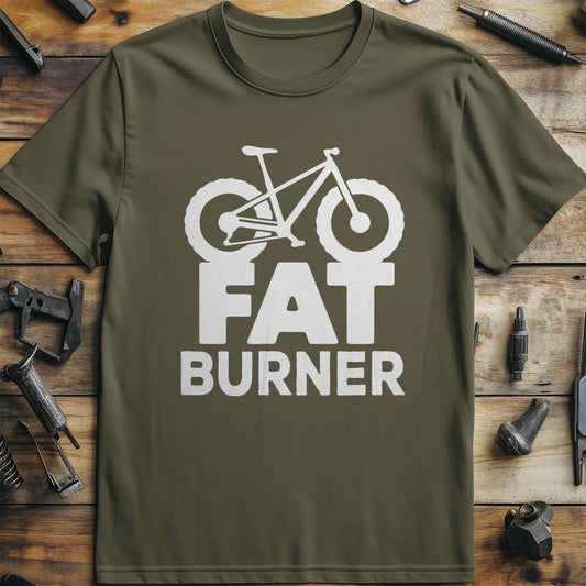 Cycling (199) Humor Tee - Funny Fat