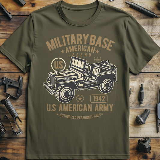 American Army Jeep T-Shirt