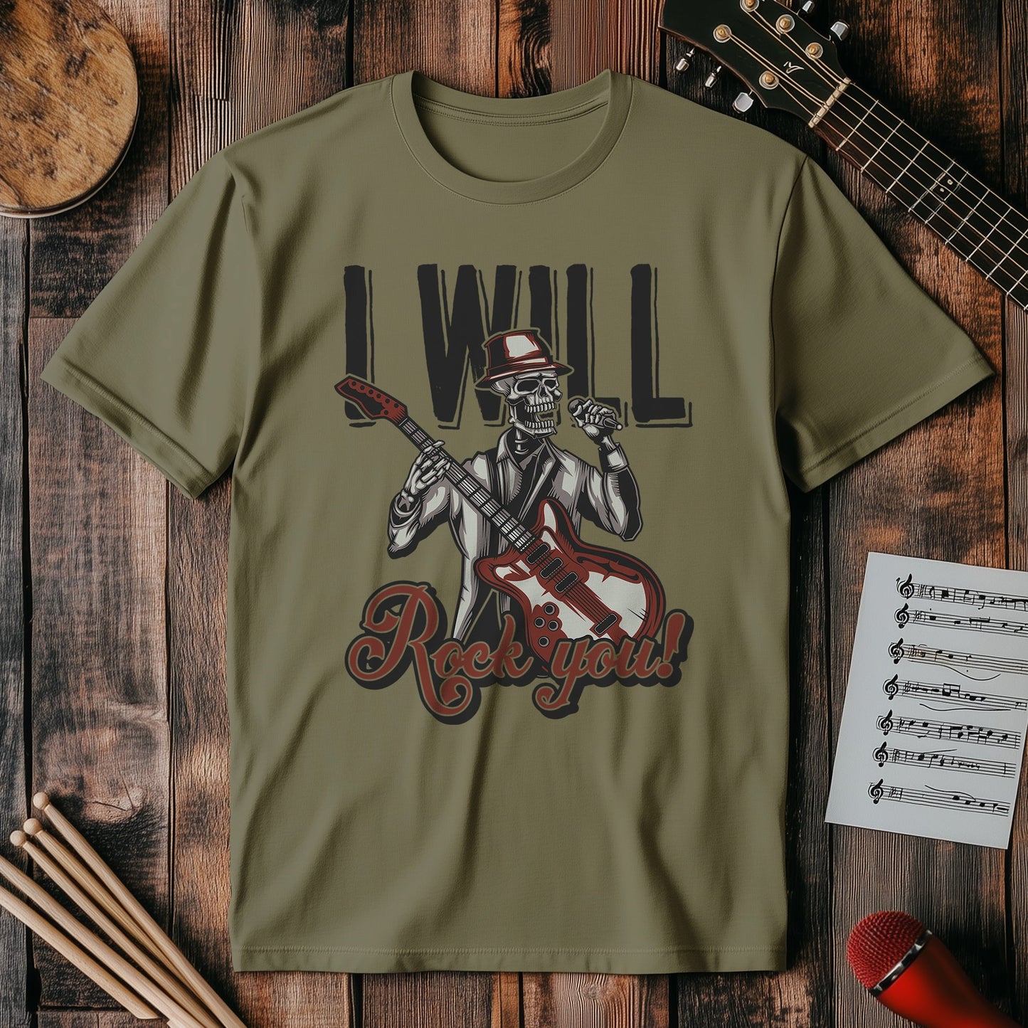 I Will Rock You T-Shirt - Funny and