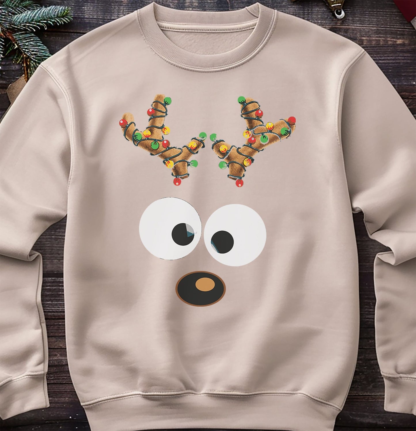 Funny Reindeer Christmas Sweatshirt