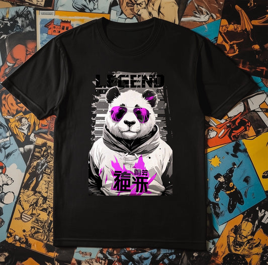 Legend Panda Anime T-shirt