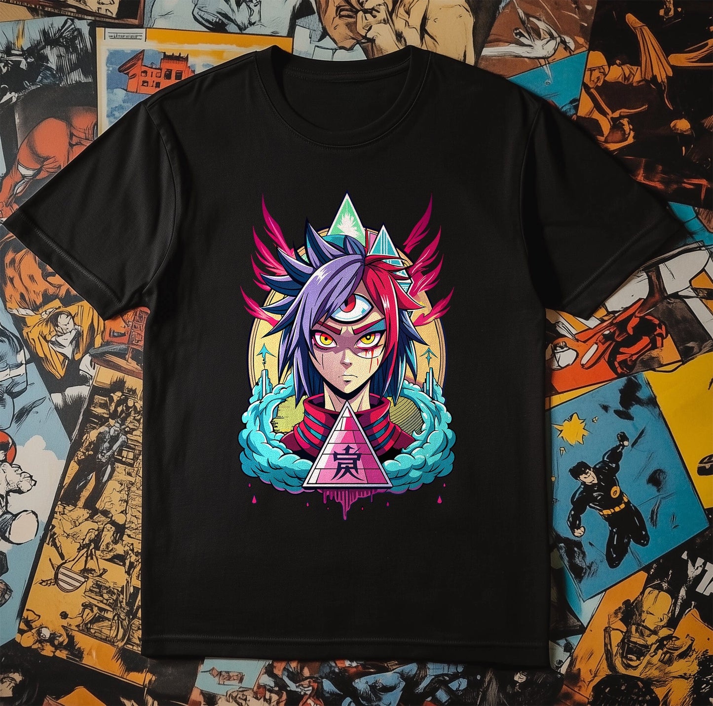Anime All Seeing Eye T-Shirt