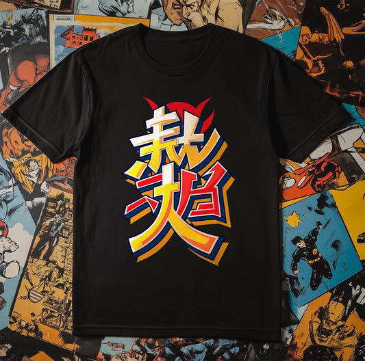 Anime Text Logo T-shirt