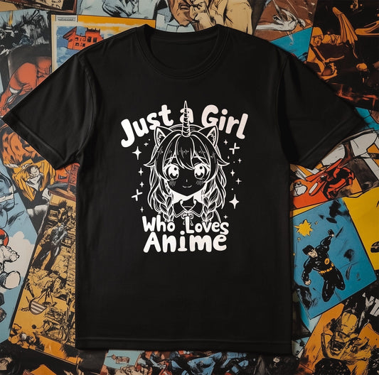 Just Girl Anime 9 T-Shirt - For the