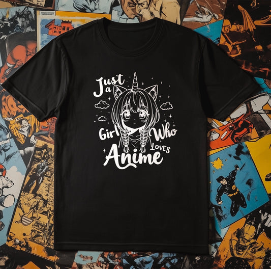 Anime Enthusiast T-shirt - "Girl