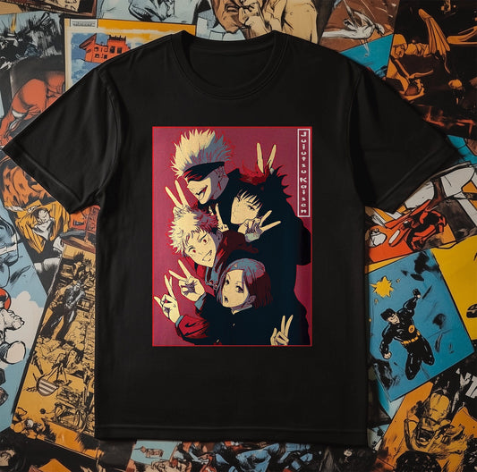 Satoru Anime Squad T-shirt