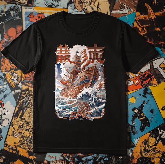 Epic Anime Ship t-shirt - Set Sail