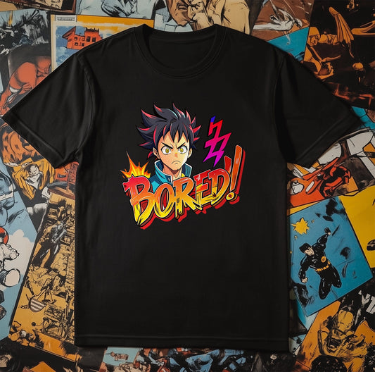 Bored Anime Boy T-Shirt