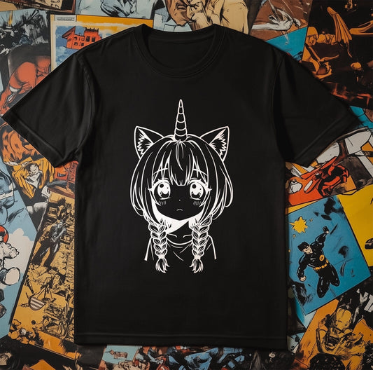 Anime Unicorn Face t-shirt - Magical
