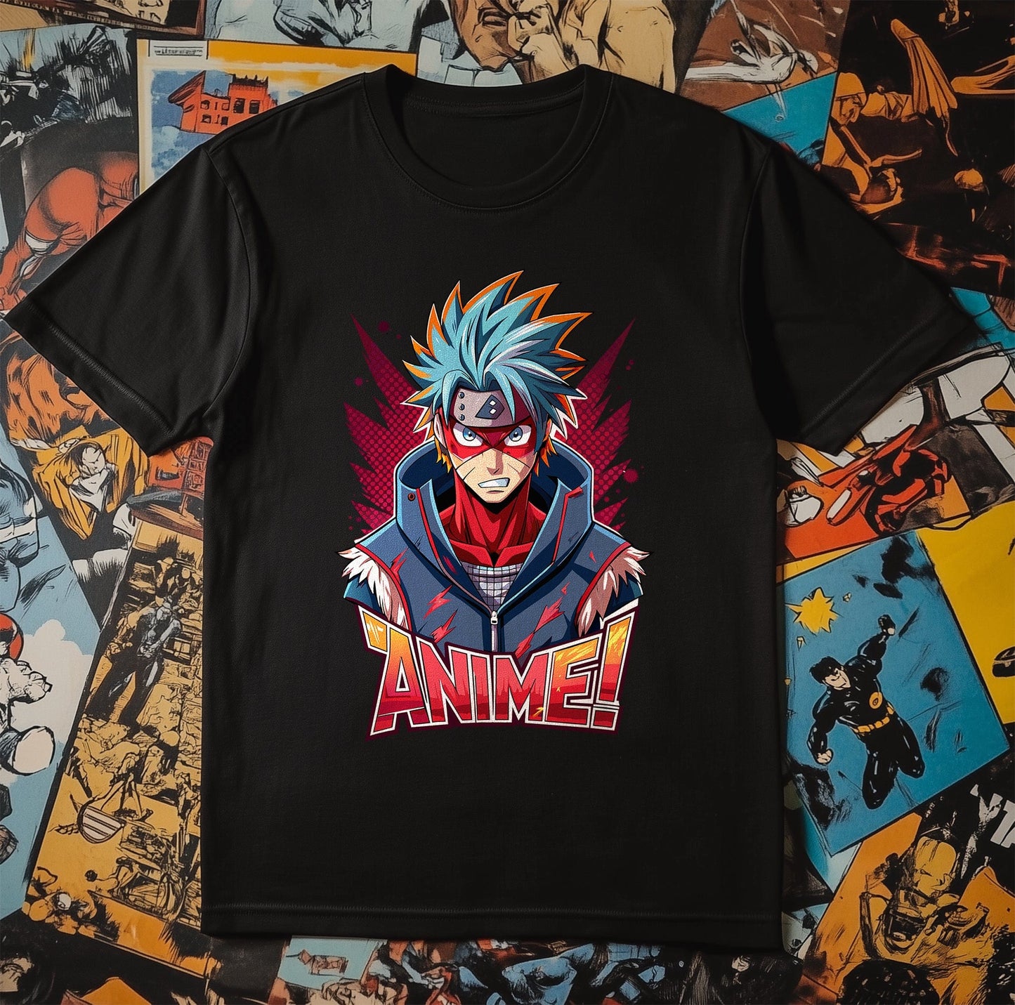 Anime Super Hero T-Shirt