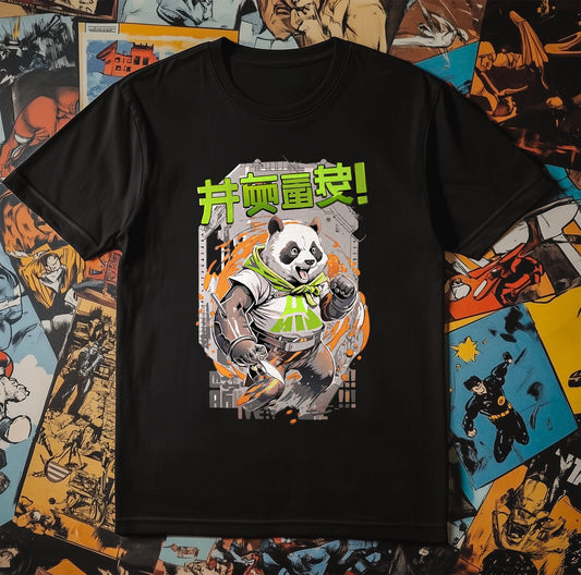 Panda Anime T-shirt