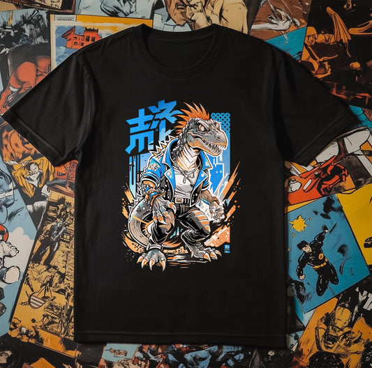 Anime Dinosaur T-Shirt T-Rex