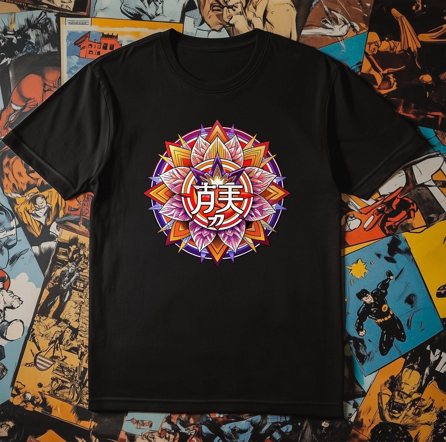 Anime Flower T-shirt Bloom