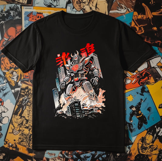 Kaiju Robot Anime T-shirt