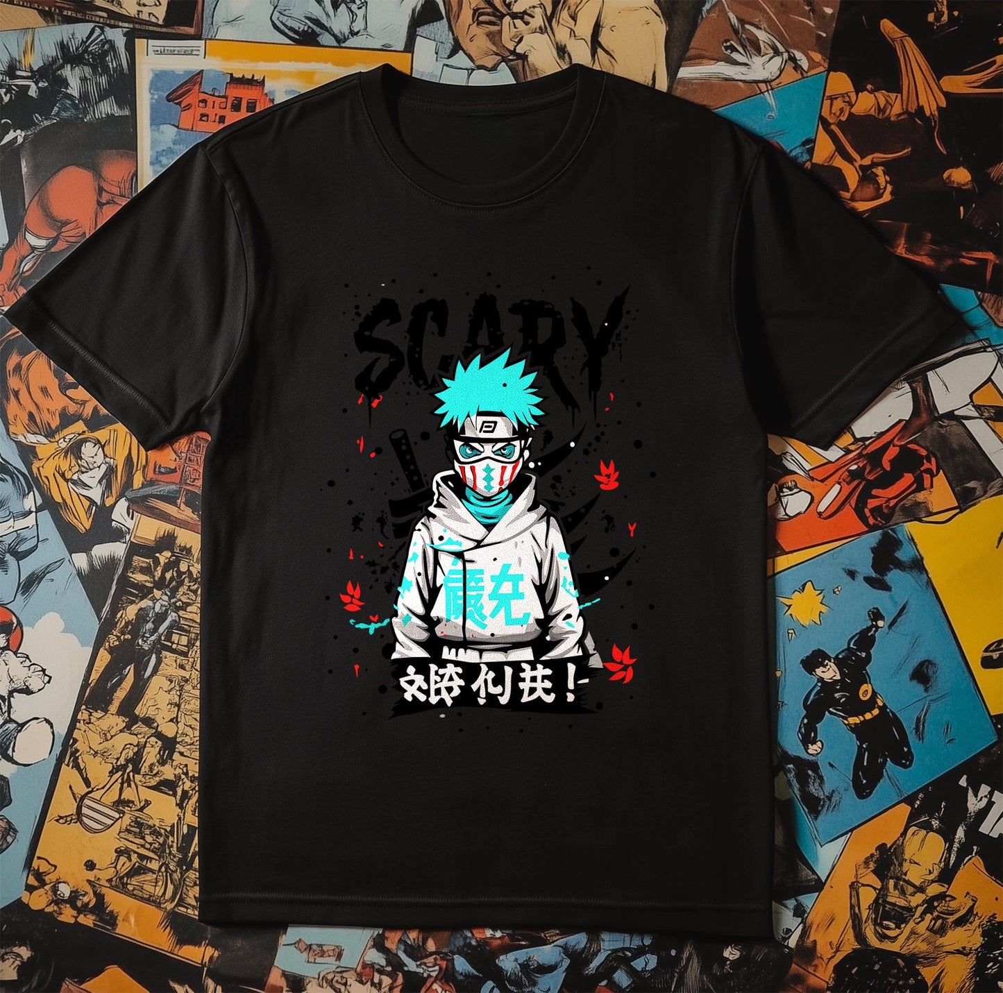 Scary Anime T-Shirt