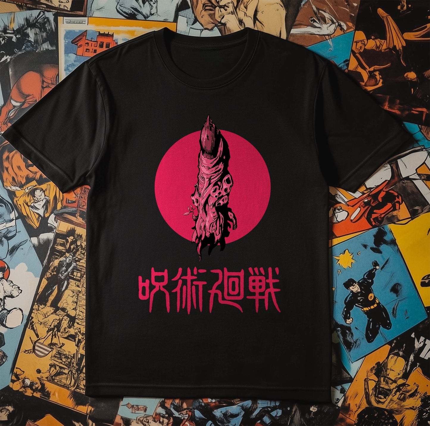 Satoru Anime Finger T-Shirt