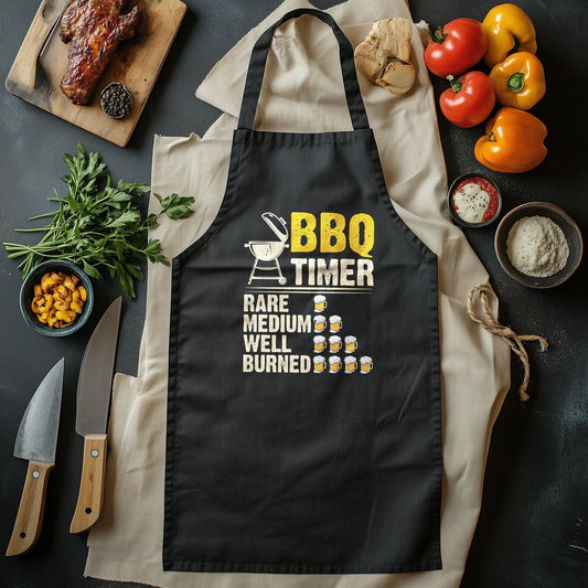 BBQ Timer 3 T-Shirt - Grill Master Approved! Funny Unisex Design, Perfect for BBQ Lovers, because timing is everything!