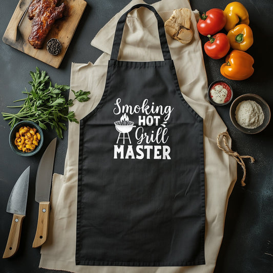 Smoking Hot Grill Master T-shirt - Sizzle in Style! 100% Cotton, Funny Unisex Design, Perfect Gift for BBQ Kings & Queens!