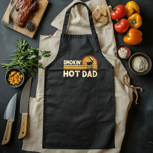 Smoking Hot Dad T-Shirt - Unleash the Sizzle! 100% Cotton, Funny Printed Design - Perfect for Dads Who Bring the Heat!