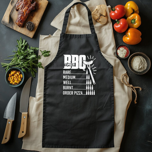 BBQ Timer Sausage T-shirt - Grill Masters Unite! Funny 100% Cotton, Unisex Design for BBQ Lovers. Get your meat cooking on time!
