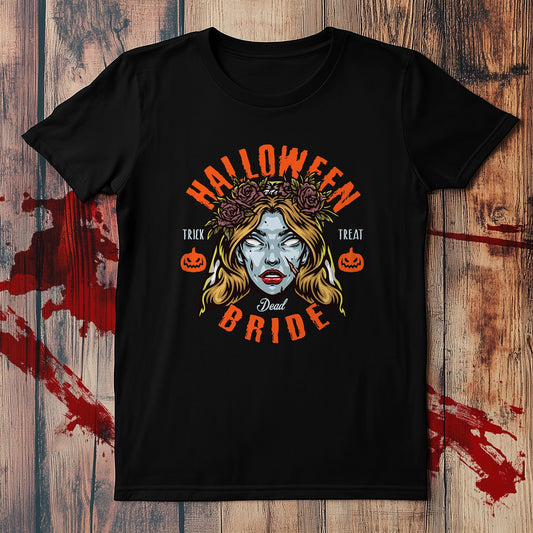 Zombie Bride T-Shirt - Hilariously