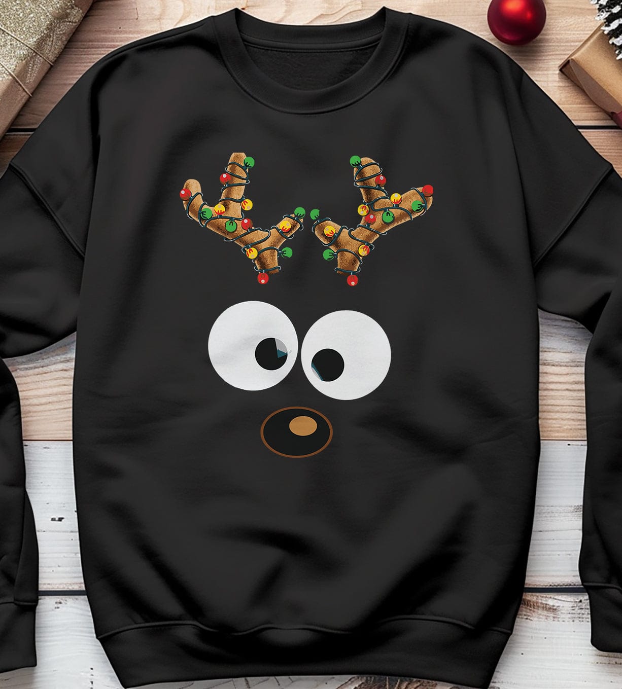 Funny Reindeer Christmas Sweatshirt