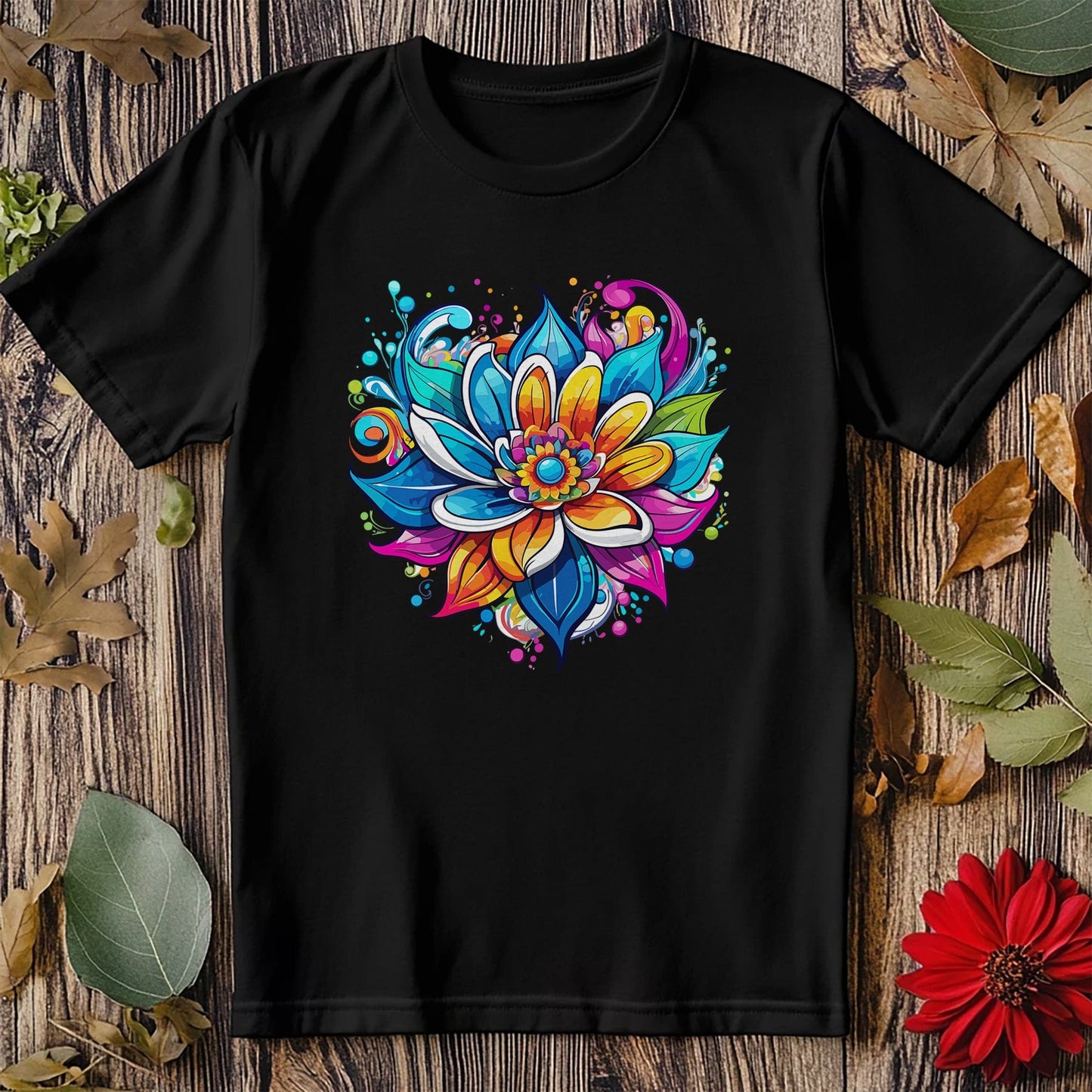 Flower8 T-shirt - Blooming Funny!