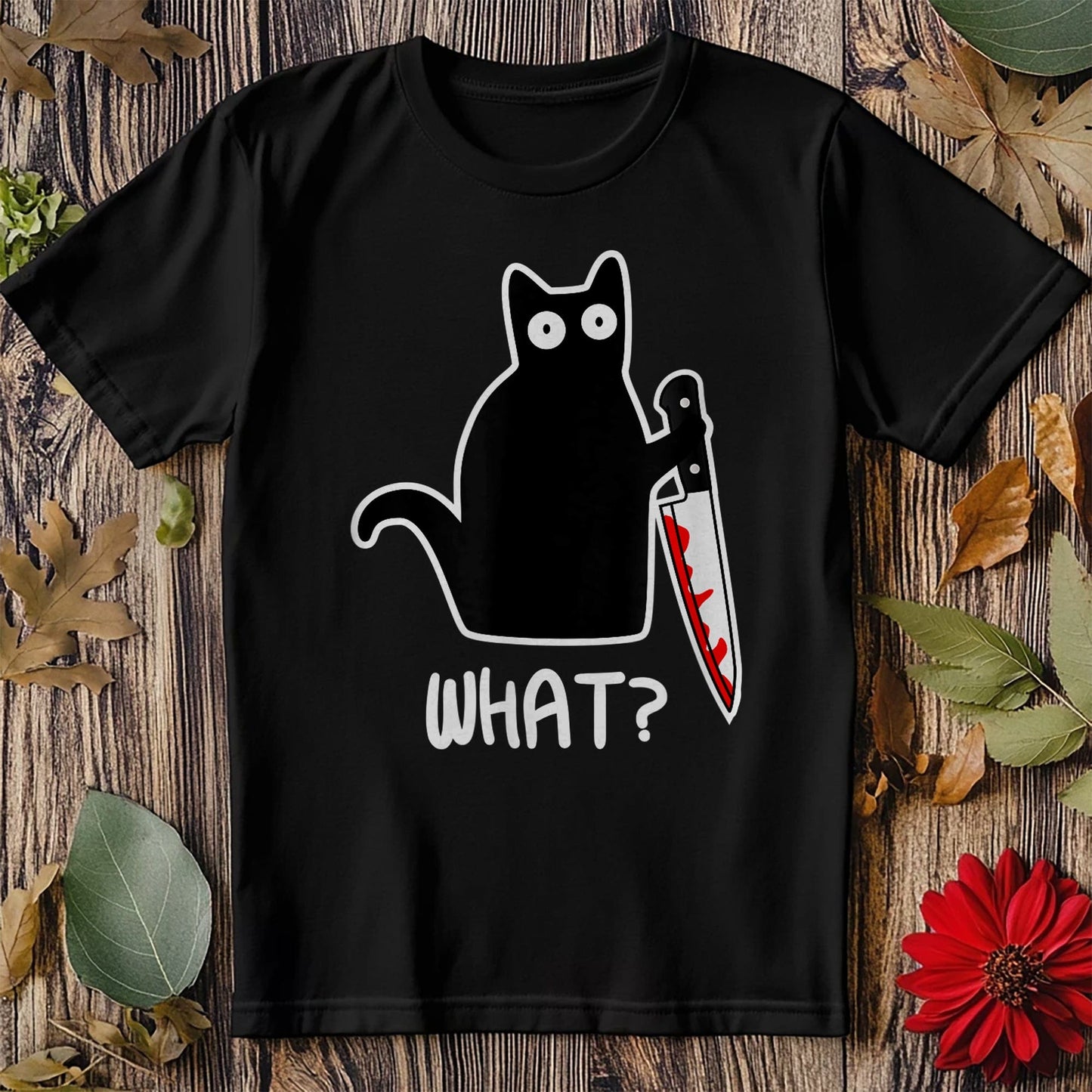 Funny Murder Cat T-shirt