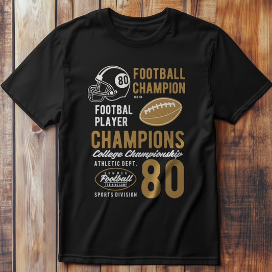 Football Champions T-Shirt - Score Big