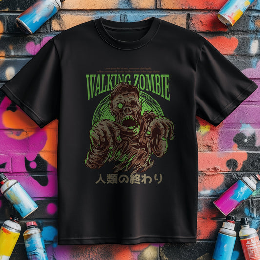 Walking Zombie T-shirt ‚Äì Fun &