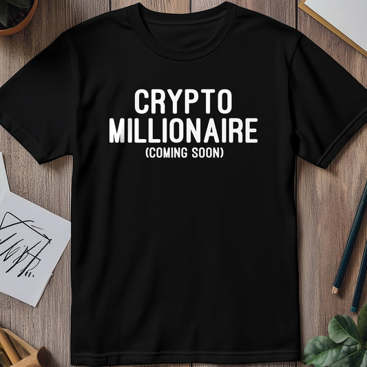 Crypto Millionaire T-shirt - Funny and