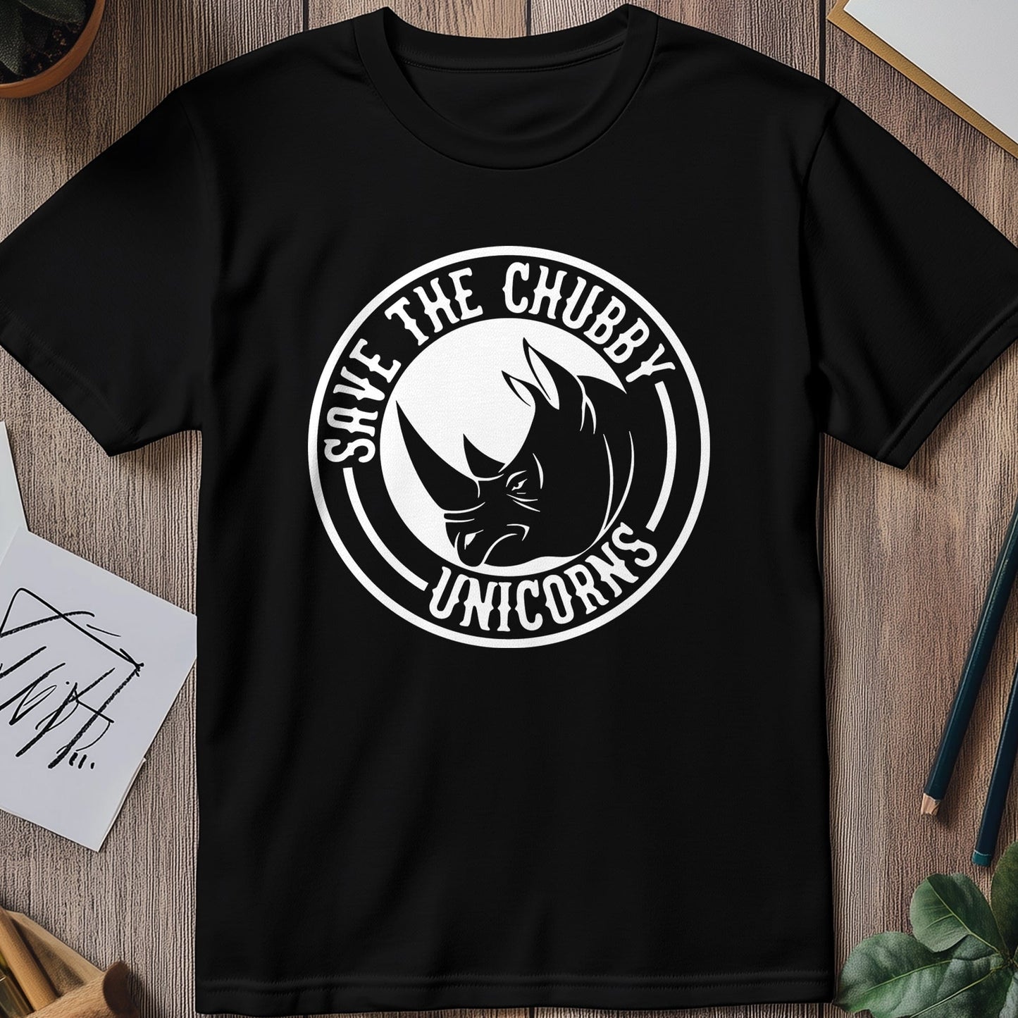 Chubby Unicorns 1 T-Shirt - A Funny