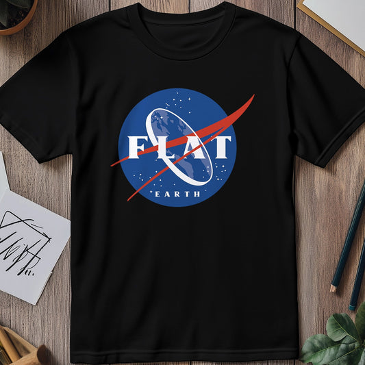 Flat Earth Society T-shirt - Funny &