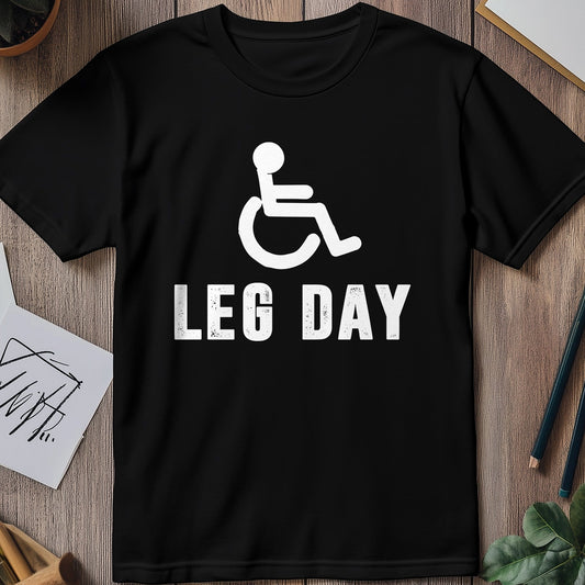 Funny Leg Day T-Shirt - Embrace the