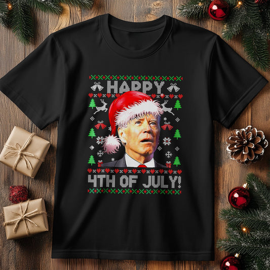 Funny Joe Biden Happy 4th T-Shirt -