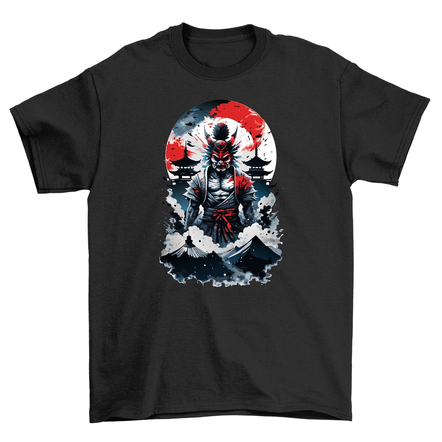 Demon Samurai Anime T-shirt