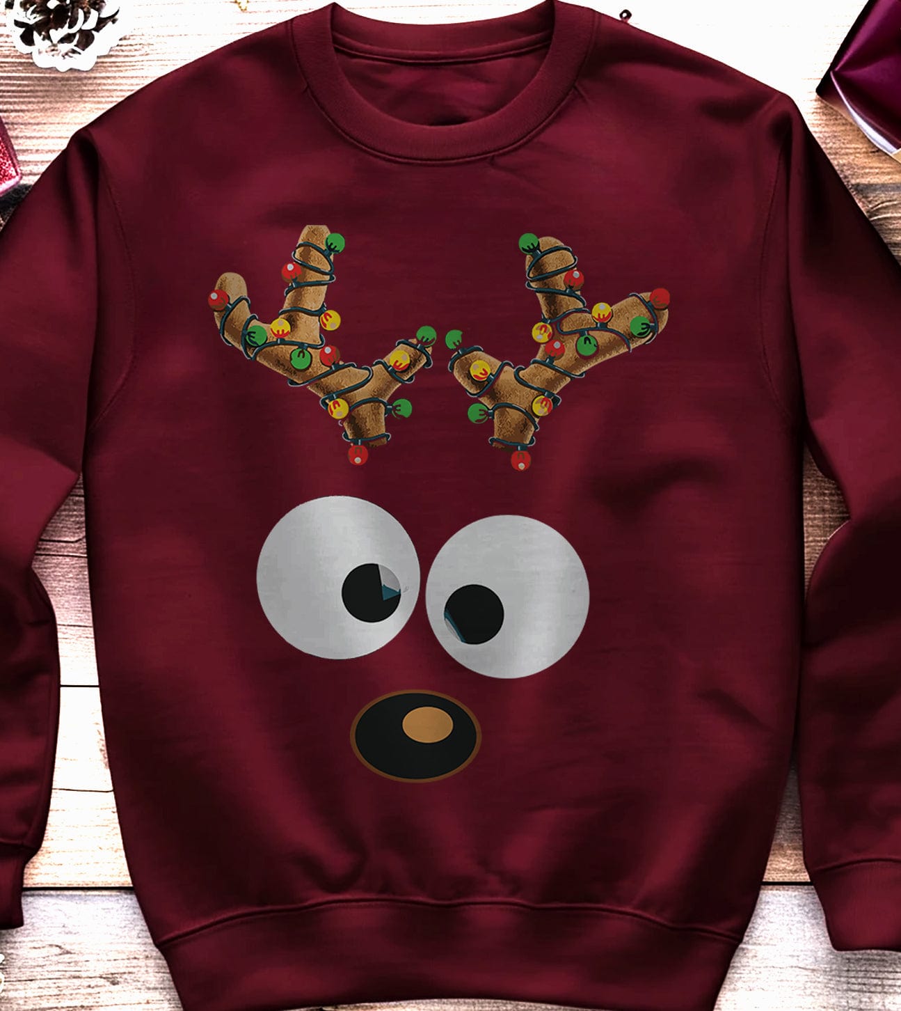 Funny Reindeer Christmas Sweatshirt