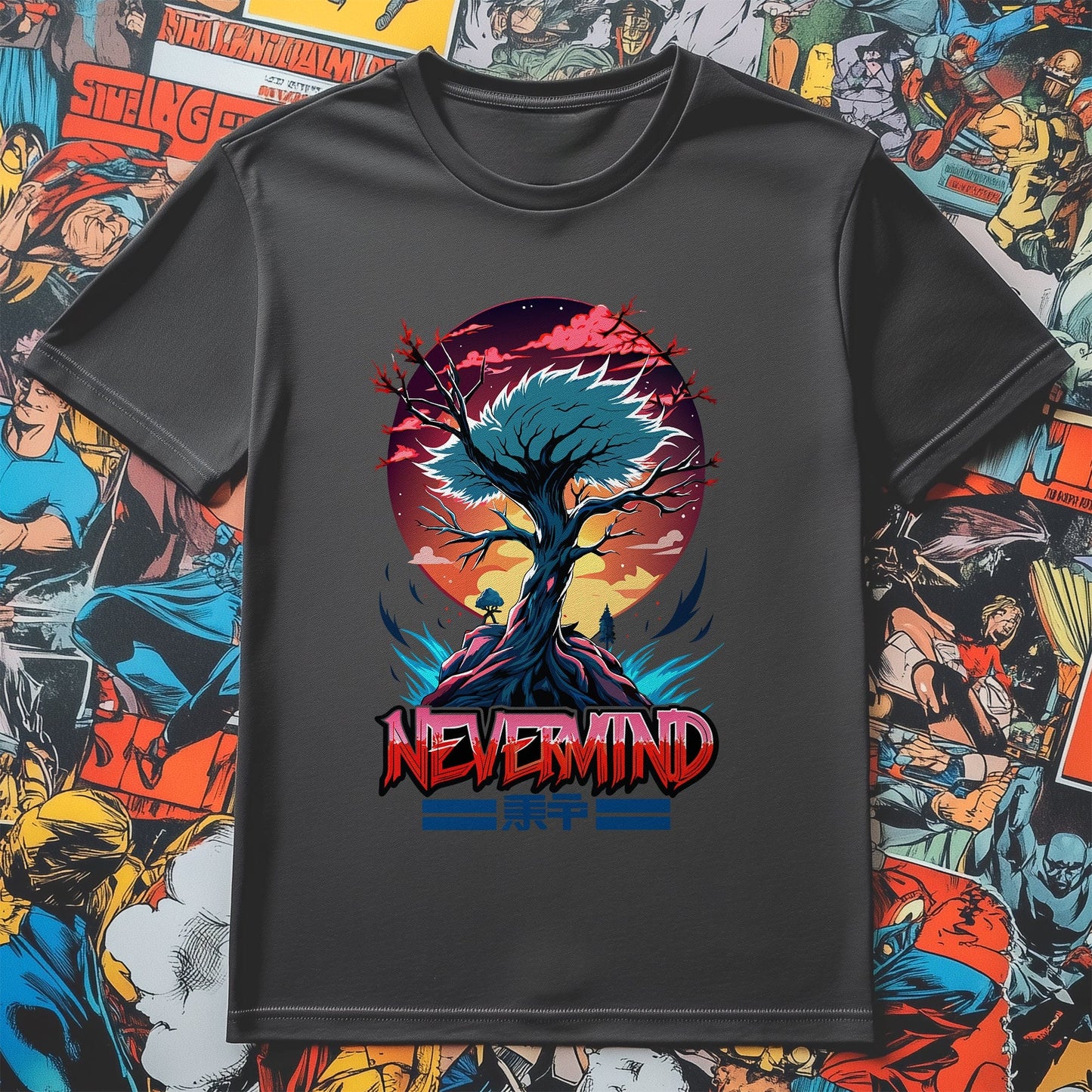Nevermind Anime T-shirt
