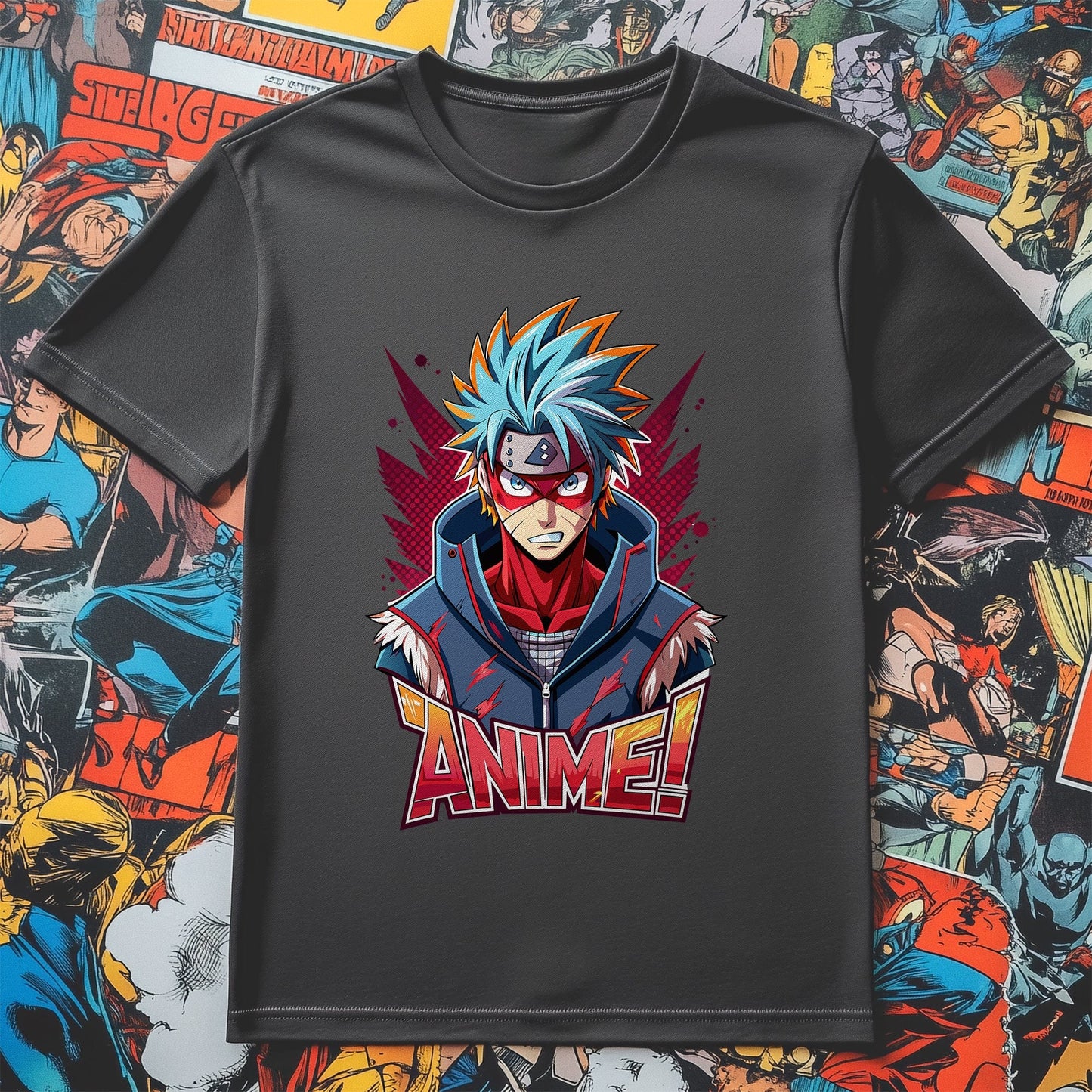 Anime Super Hero T-Shirt