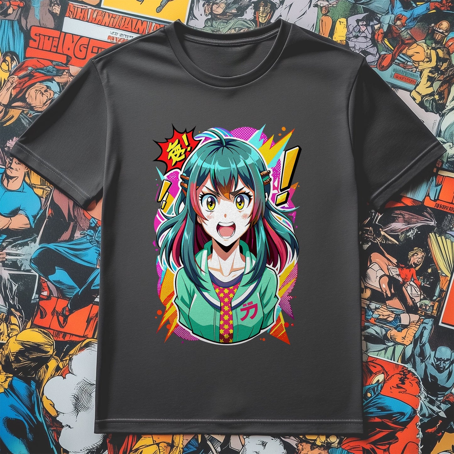 Angry Anime Girl T-Shirt