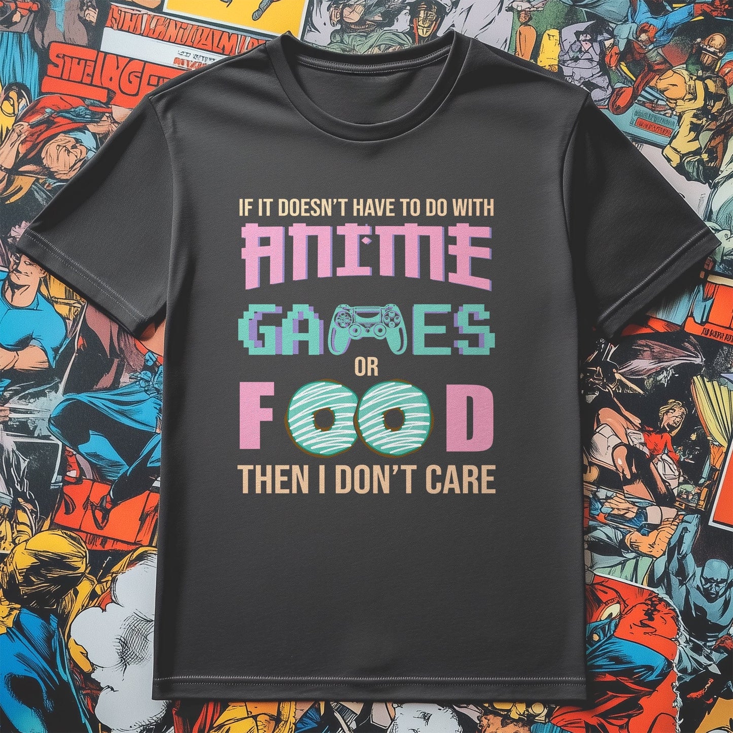 Anime Food Frenzy T-Shirt - For