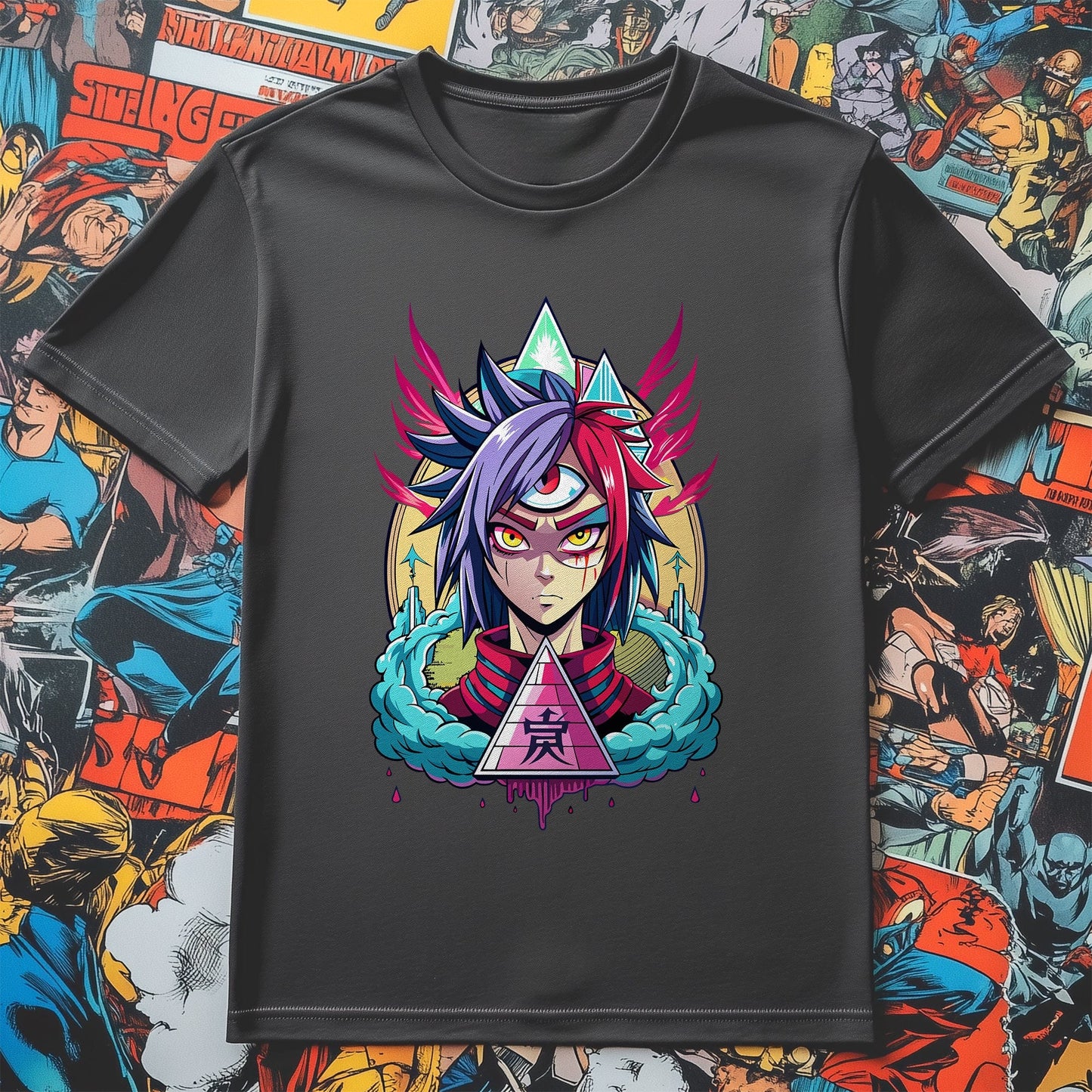 Anime All Seeing Eye T-Shirt