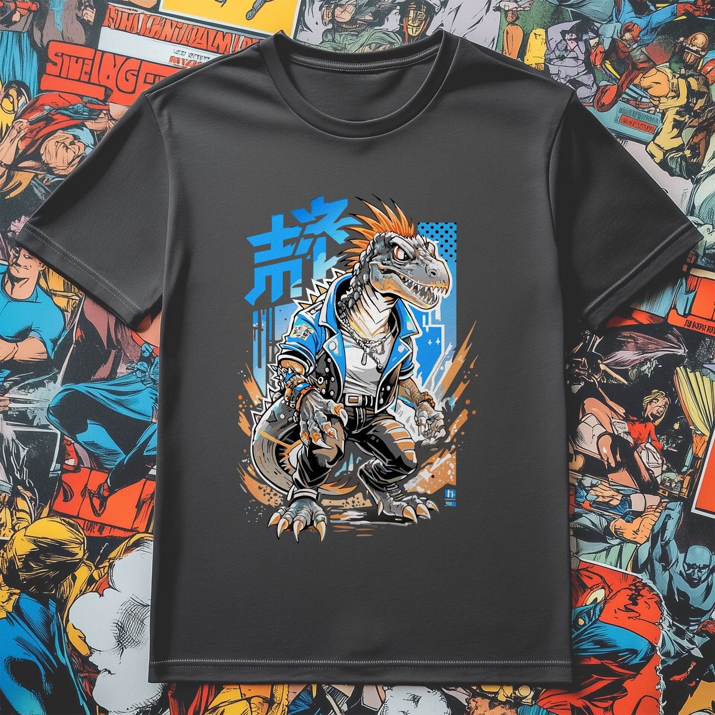 Anime Dinosaur T-Shirt T-Rex