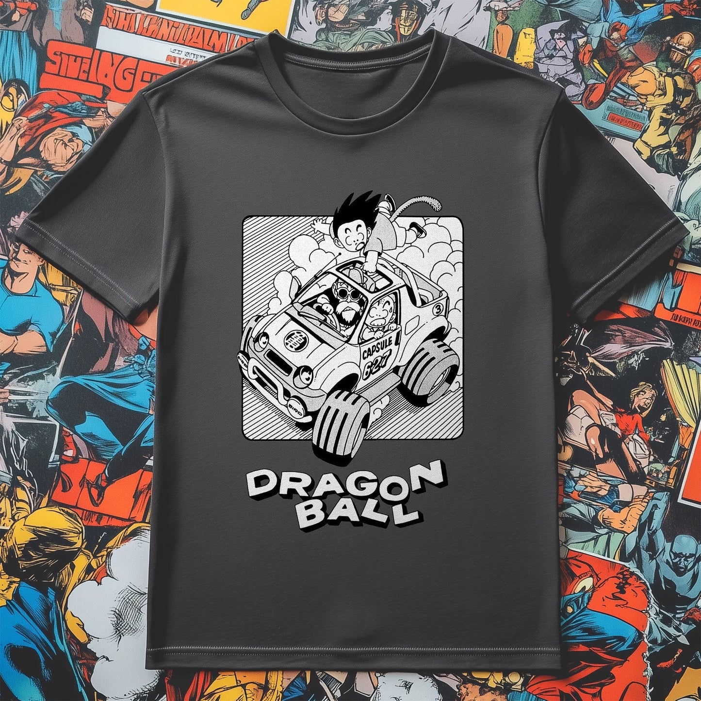 Car Anime Funny T-shirt - Rev Up
