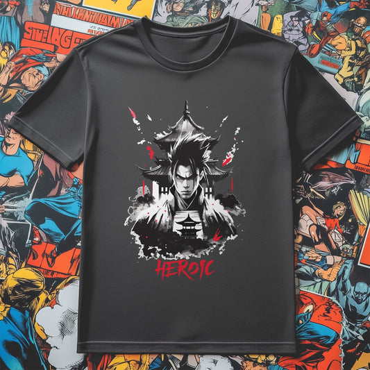 Heroic Anime Character T-Shirt