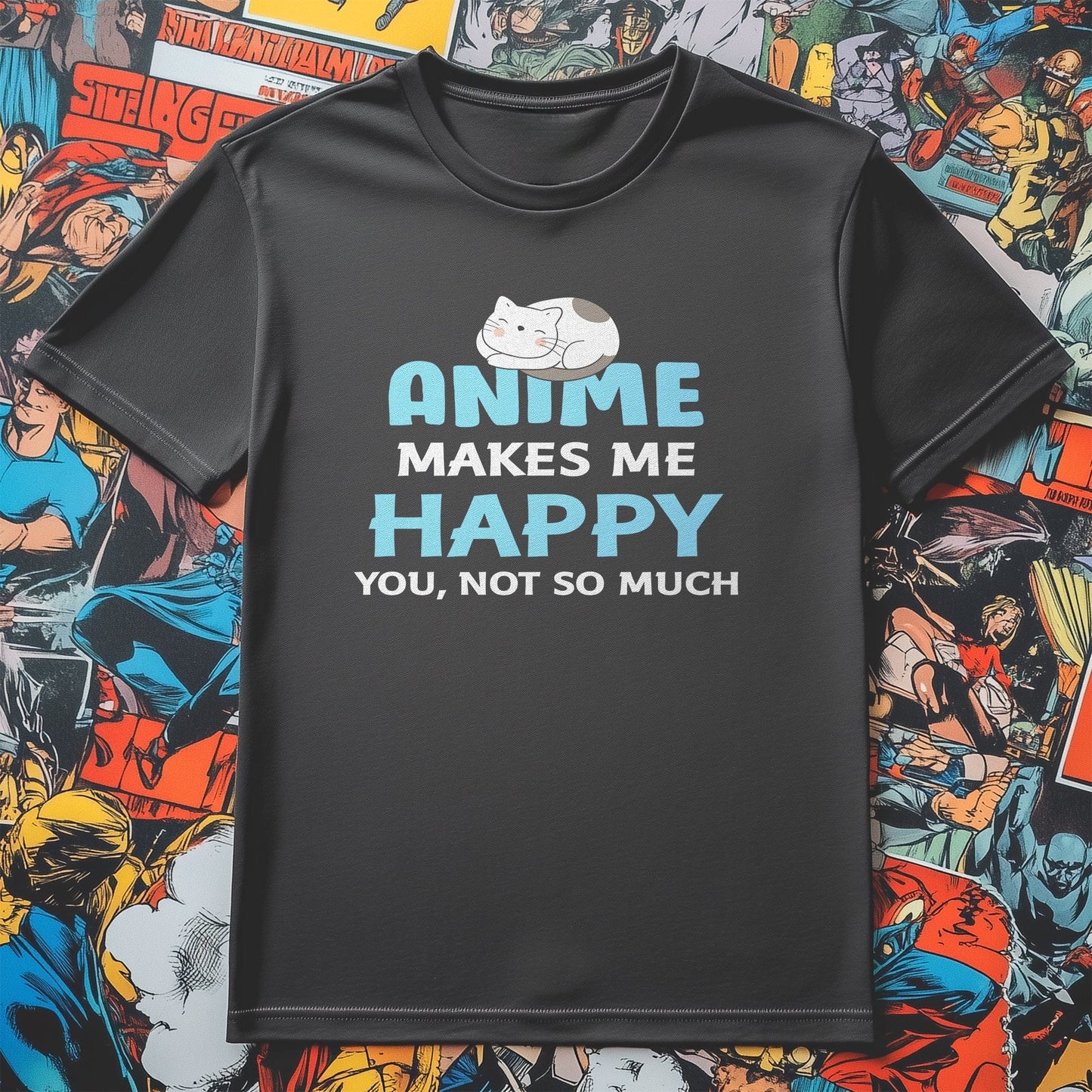 Anime Happy T-Shirt - Spread Joy!