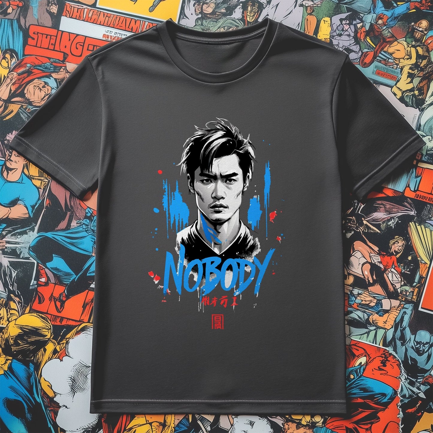 Nobody Anime T-shirt